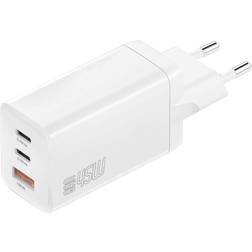 4smarts Oplader PDPlug Trio 45W GaN 2C 1A [Levering: 1-2 dage.]